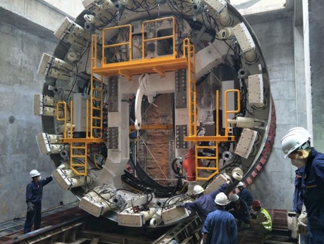 全球最大直径盾构机主轴承中国造出来了!基建狂魔这回坐实了?(图5) 全球最大直径盾构机主轴承中国造出来了!基建狂魔这回坐实了?(图5)